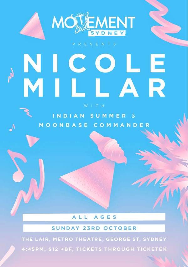 MoVement Sydney presents Nicole Millar - Página frontal