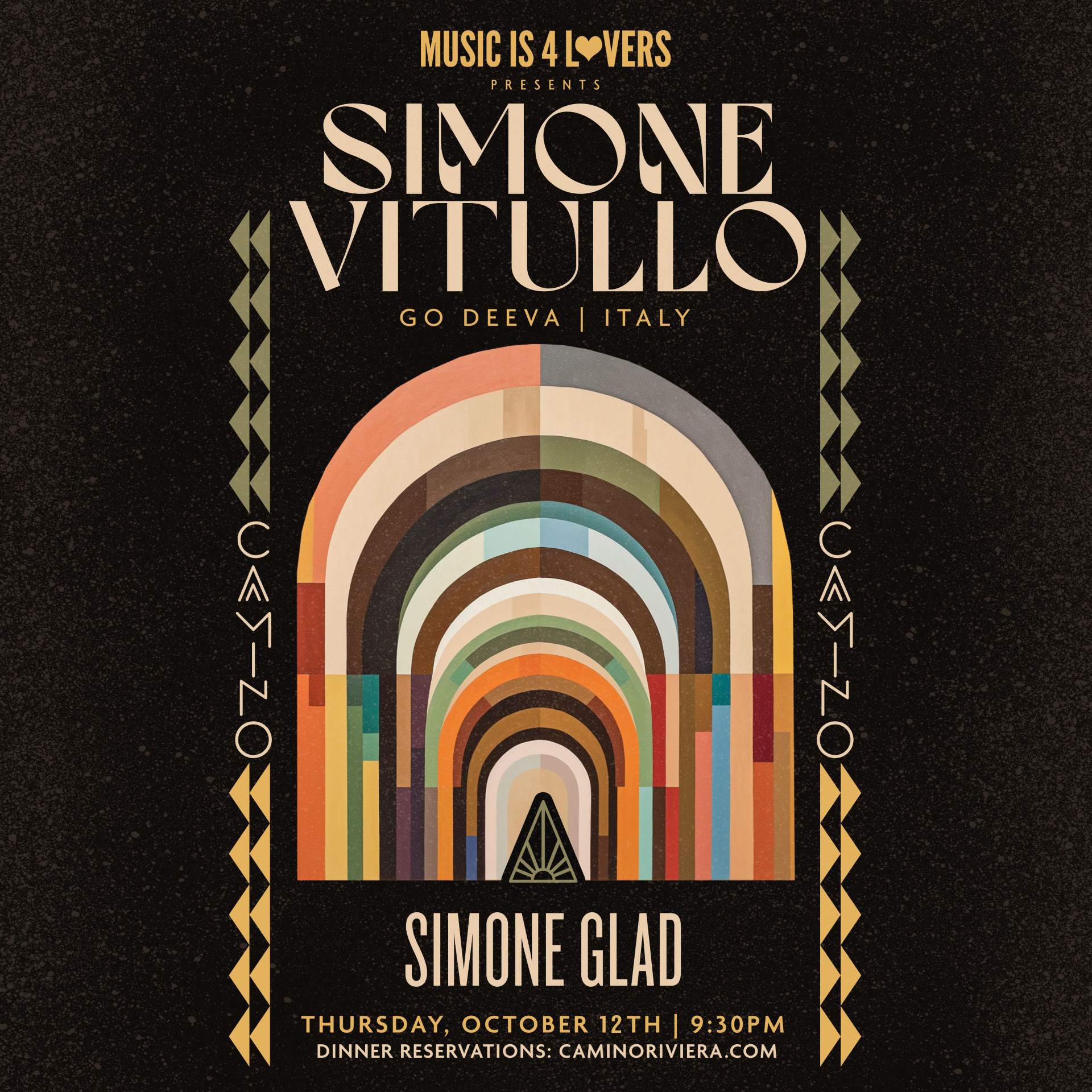 Simone Vitullo [GO DEEVA - ITALY] - NO COVER - フライヤー表