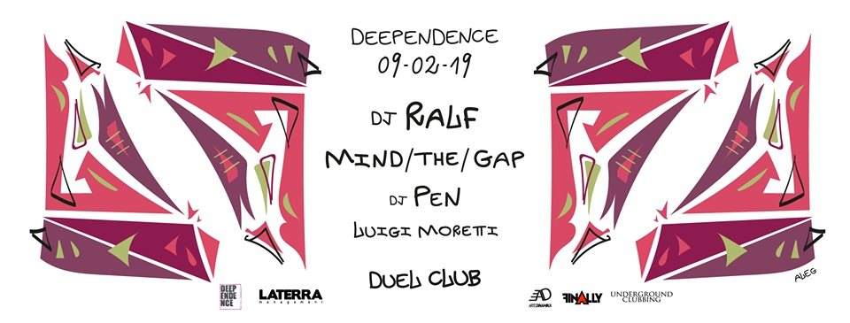 Deependence presents Ralf, Mind/the/Gap, Pen - Página frontal