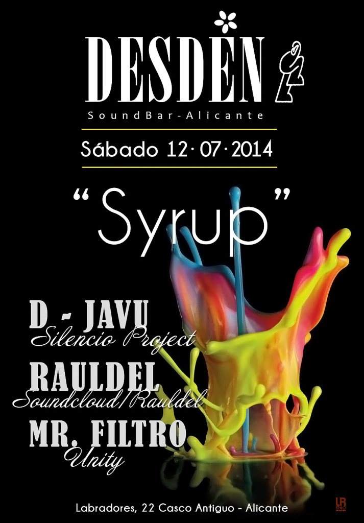 Syrup  - Flyer front