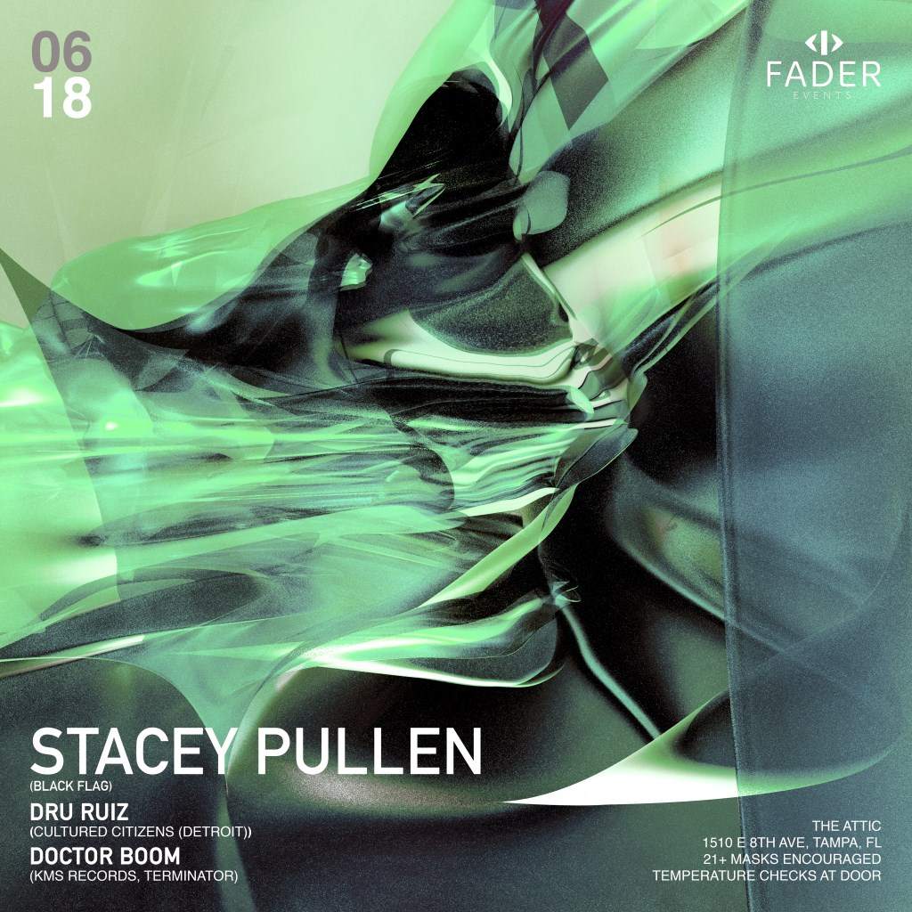 Stacey Pullen at The Attic - フライヤー表