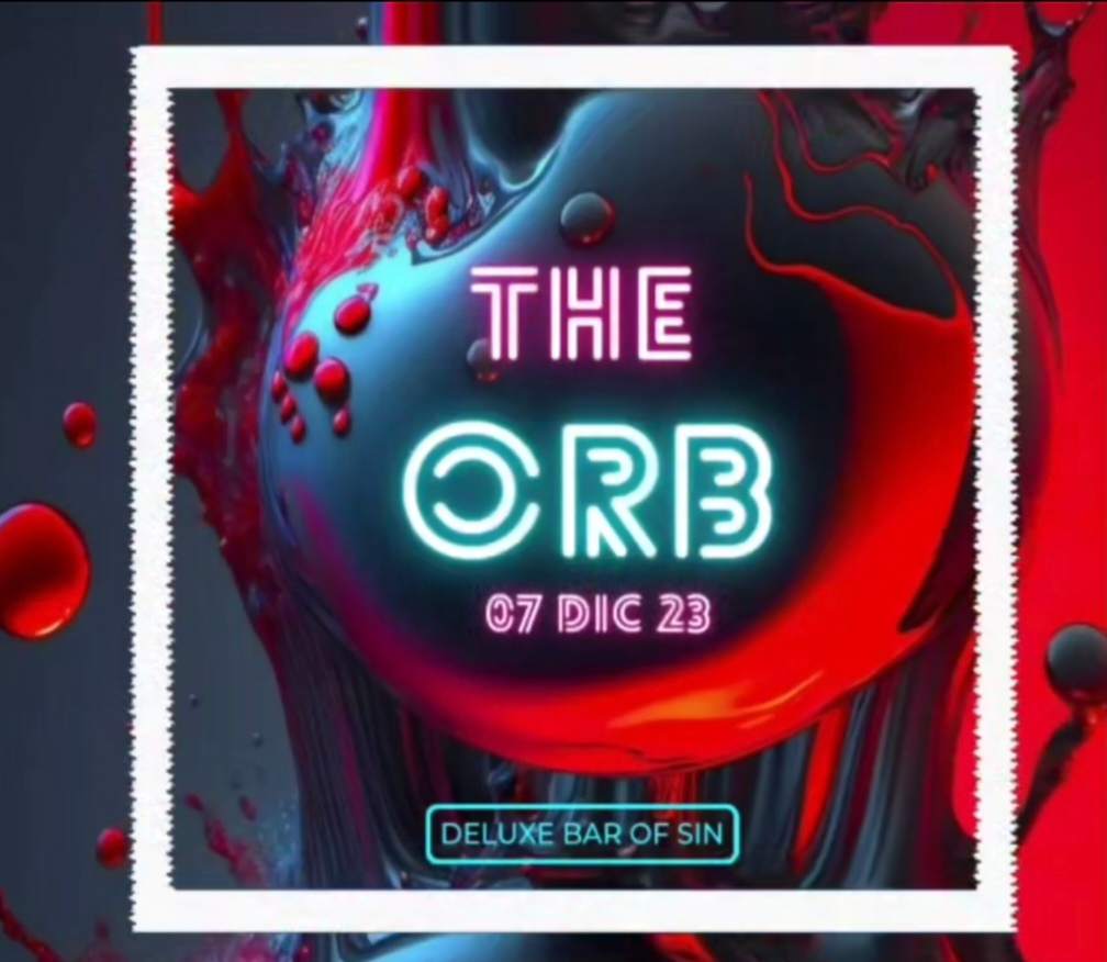 The Orb - フライヤー裏