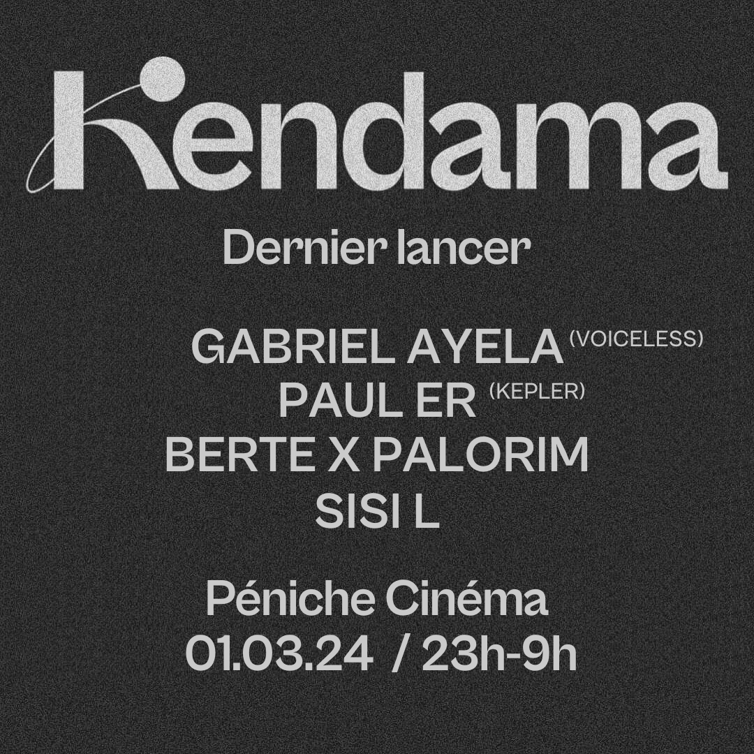 Kendama // Dernier Lancer - Página frontal