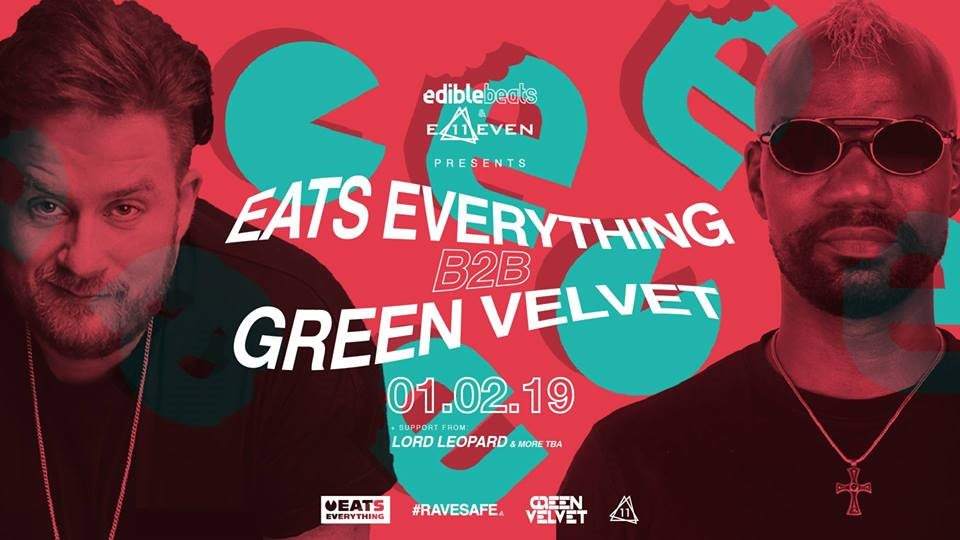 Edible Beats - Eats Everything b2b Green Velvet - Página frontal
