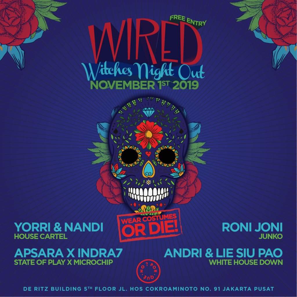 Wired ~ Witches Night Out ~ - Página frontal