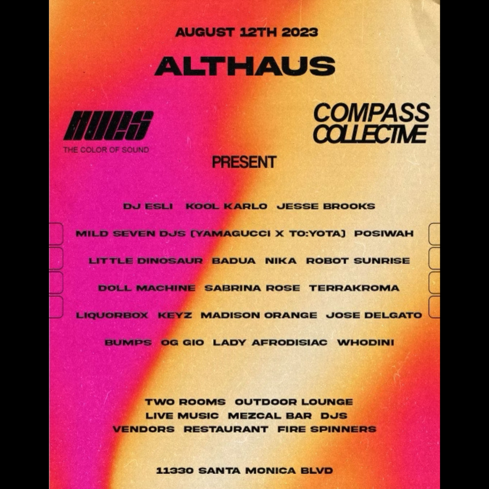 Your Westside Connect - ALTHAUS, HUES & COMPASS COLLECTIVE - Página frontal