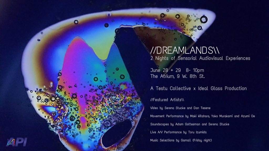 //Dreamlands\\ 2 Nights of Sensorial Audiovisual Experiences - Página frontal