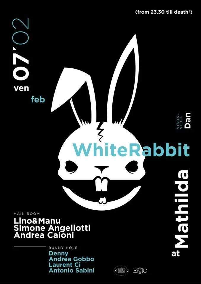 White Rabbit - Página frontal