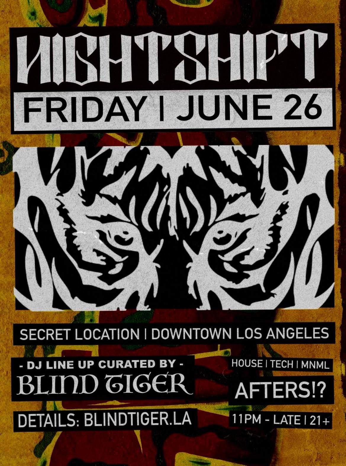 NIGHTSHIFT AFTER HOURS at The Lexington, Los Angeles · Tickets