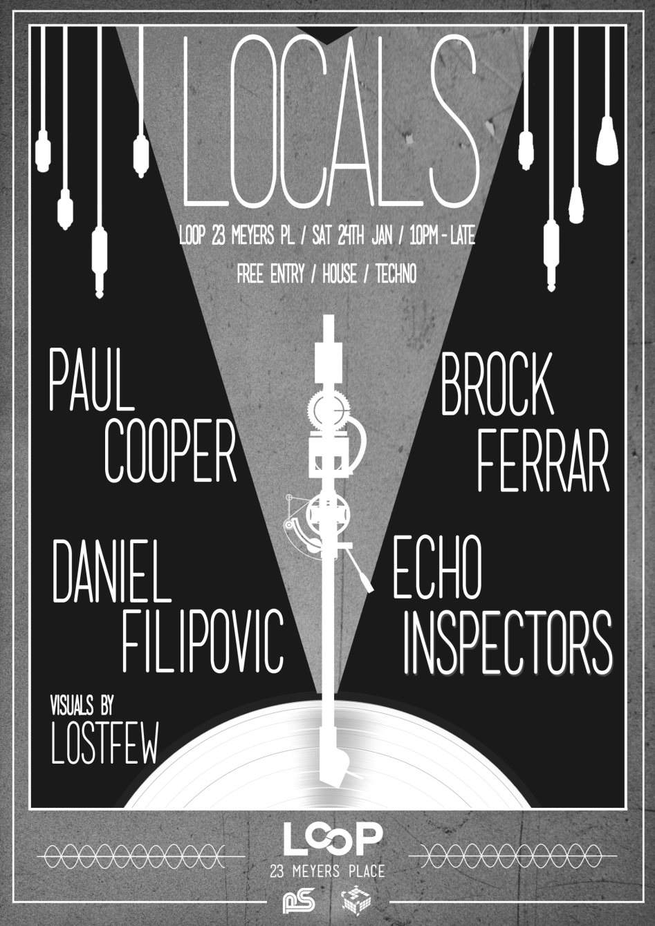 Locals 06 Feat. Echo Inspectors & Brock Ferrar - Página frontal