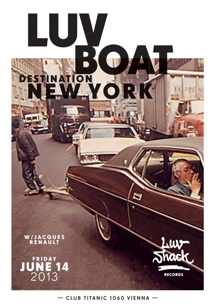 Luv Boat - Destination New York with Jacques Renault - Página frontal