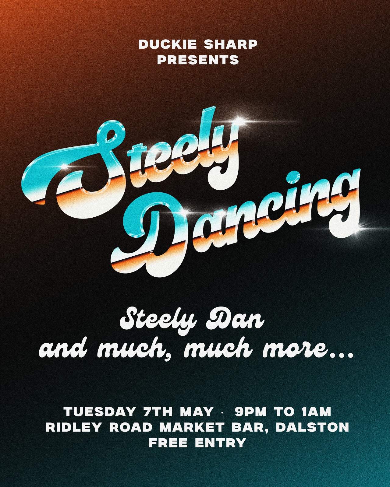 Steely Dancing - フライヤー表