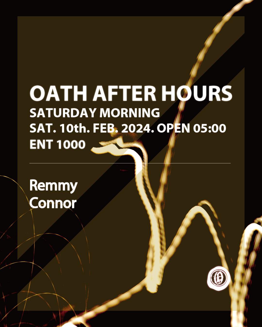 OATH AFTER HOURS-SATURDAY MORNING- - フライヤー表