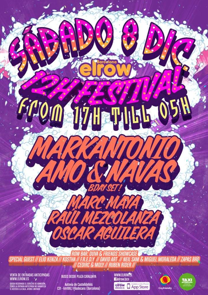 12H Festival: Markantonio - Página frontal