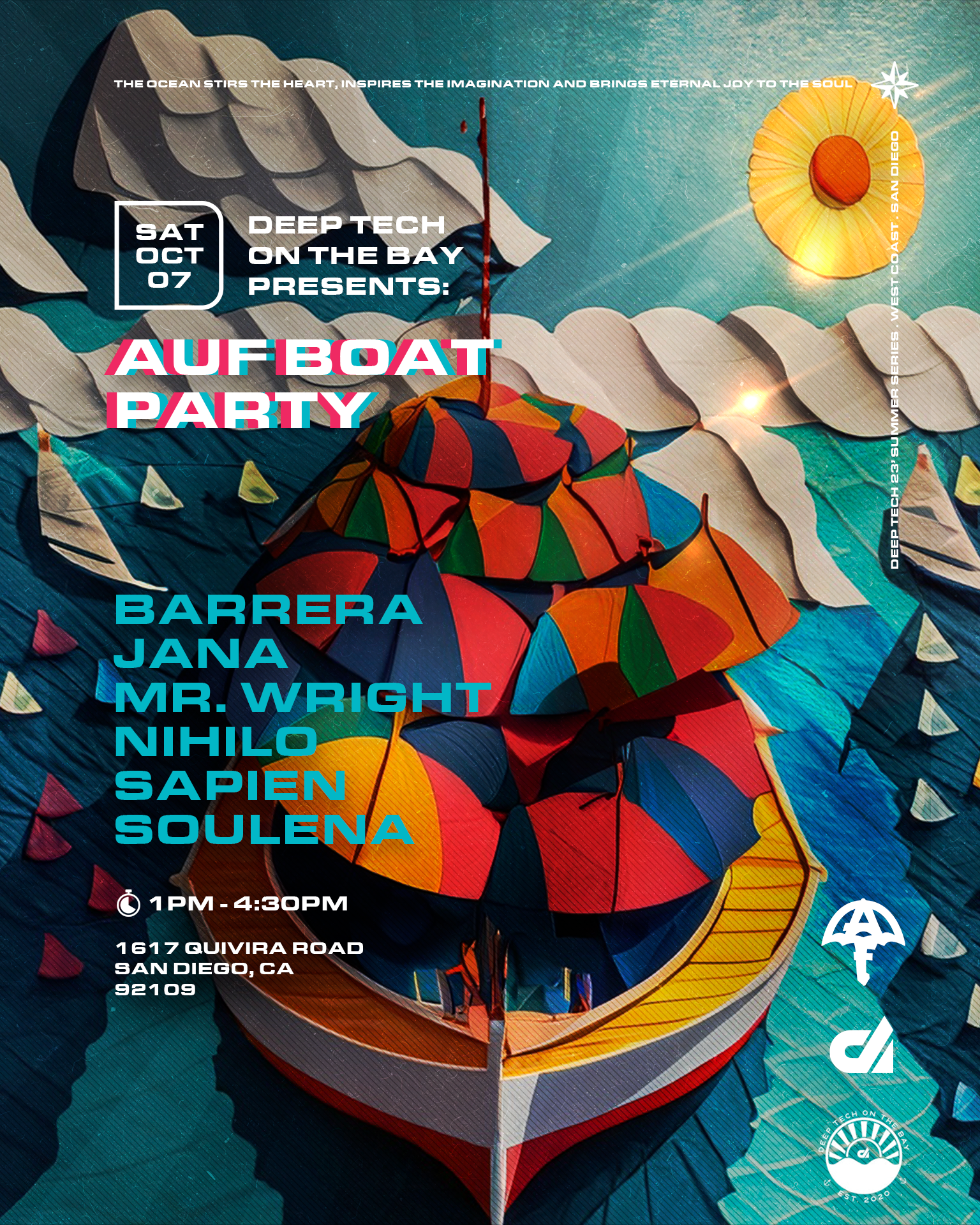 Deep Tech on the Bay 15: Afternoon Umbrella Friends Takeover - Página frontal