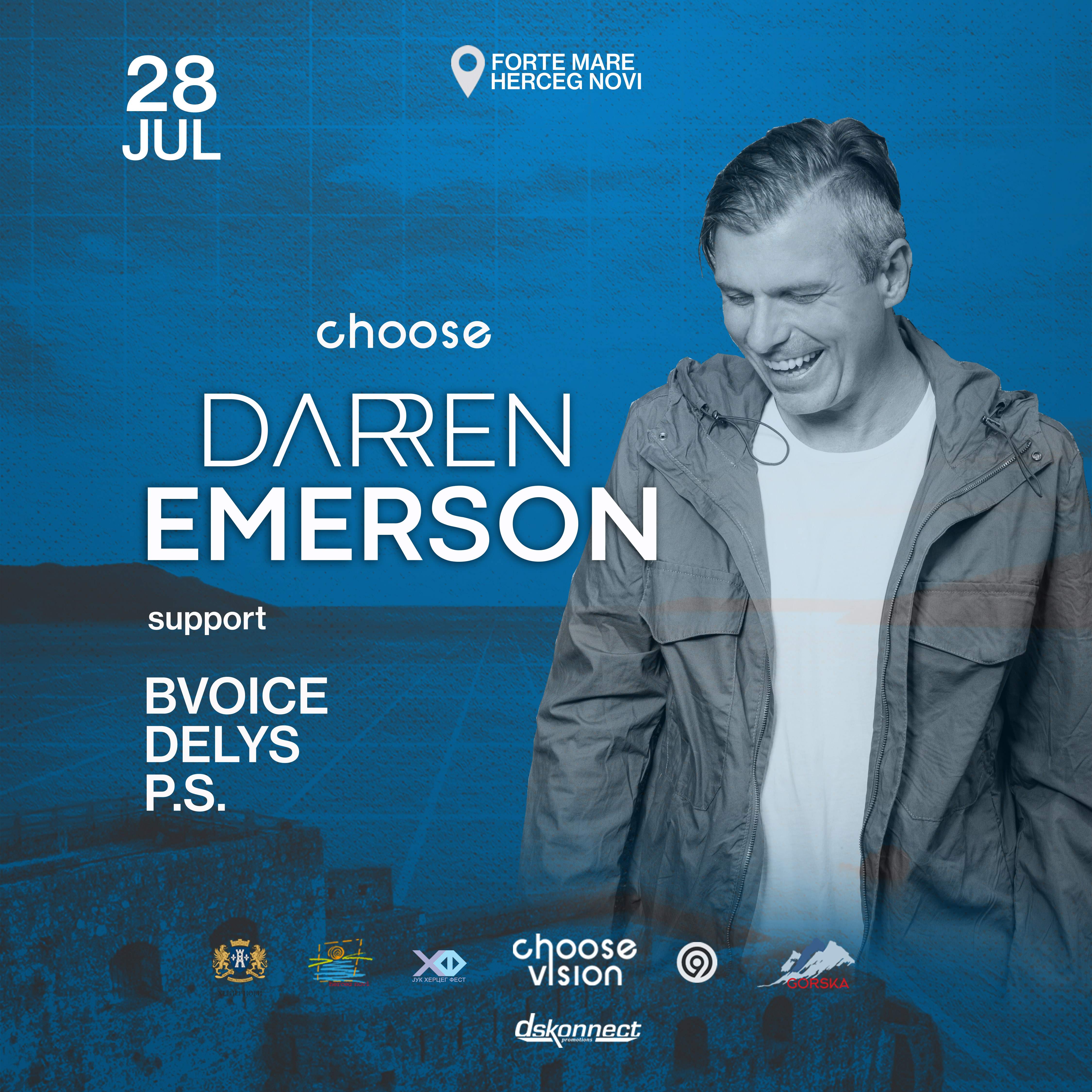 ChooseVision with Darren Emerson & Marc Romboy - Página frontal