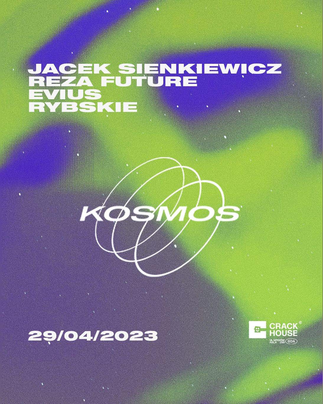 KOSMOS with Jacek Sienkiewicz - フライヤー表