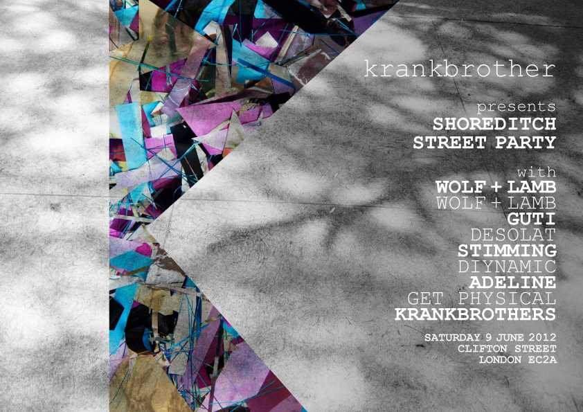 Krankbrother Street Party with Wolf & Lamb, Guti & Stimming - Página frontal