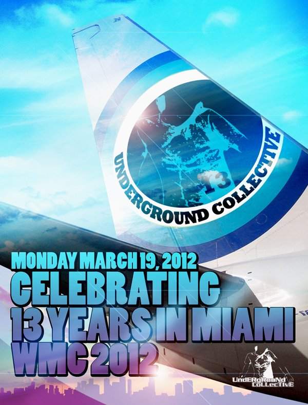 Underground Collective Miami - フライヤー表