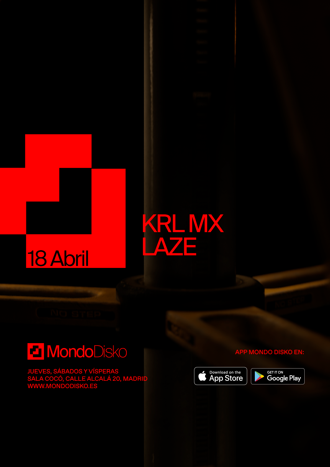 Krl Mx / Laze - フライヤー表