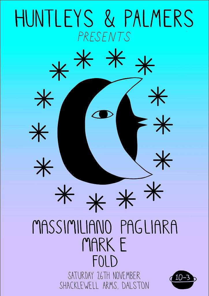 Huntleys & Palmers presents Massimiliano Pagliara & Mark E - Página frontal