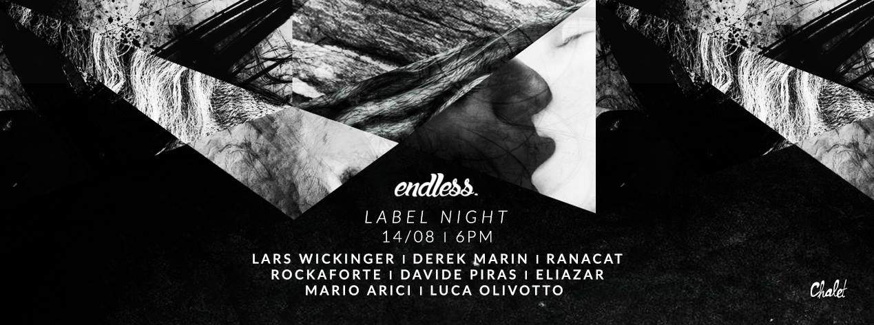 Endless Label Night with Lars Wickinger, Derek Marin, Ranacat & More - フライヤー表