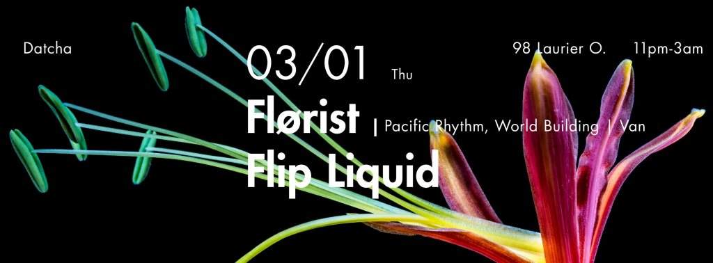 Flørist & Flip Liquid - Página frontal