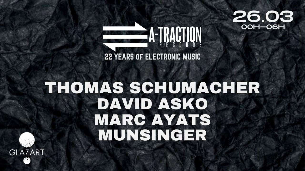 A-Traction Rec - 22 Ans w Thomas Schumacher - Página frontal