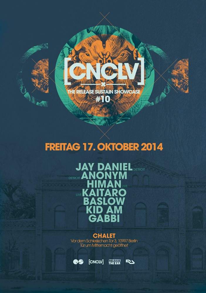 Cnclv with Jay Daniel and Anonym - フライヤー表