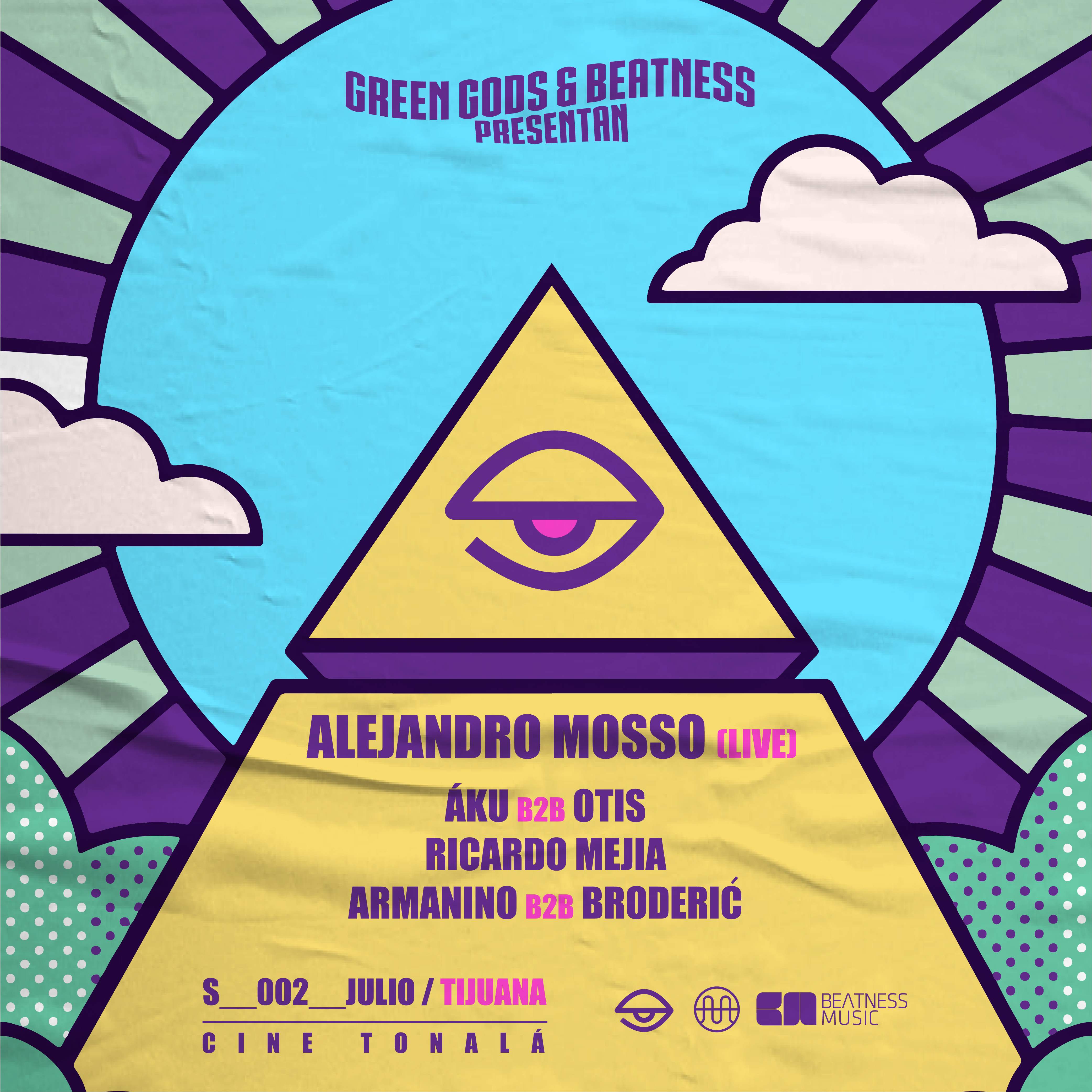Green Gods & Beatness Music presents: Alejandro Mosso in Tijuana - Página frontal