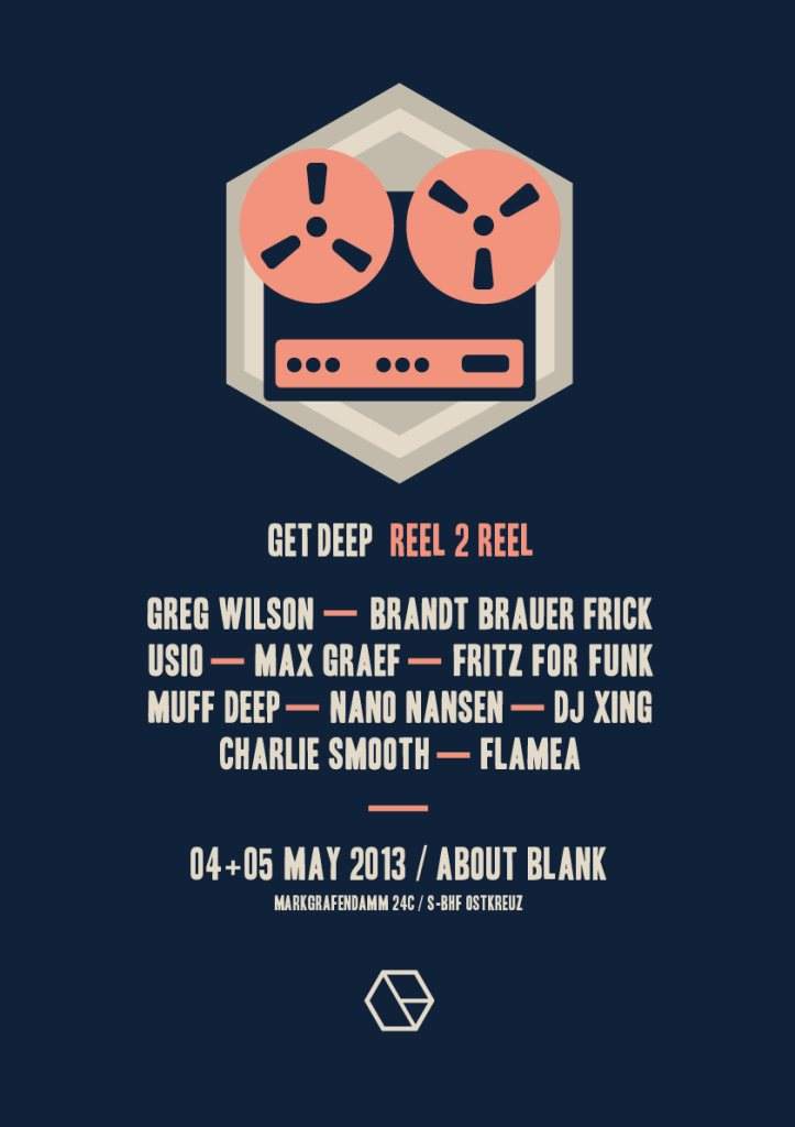 Get Deep with Greg Wilson, Brandt Brauer Frick, Usio and Many More - フライヤー表