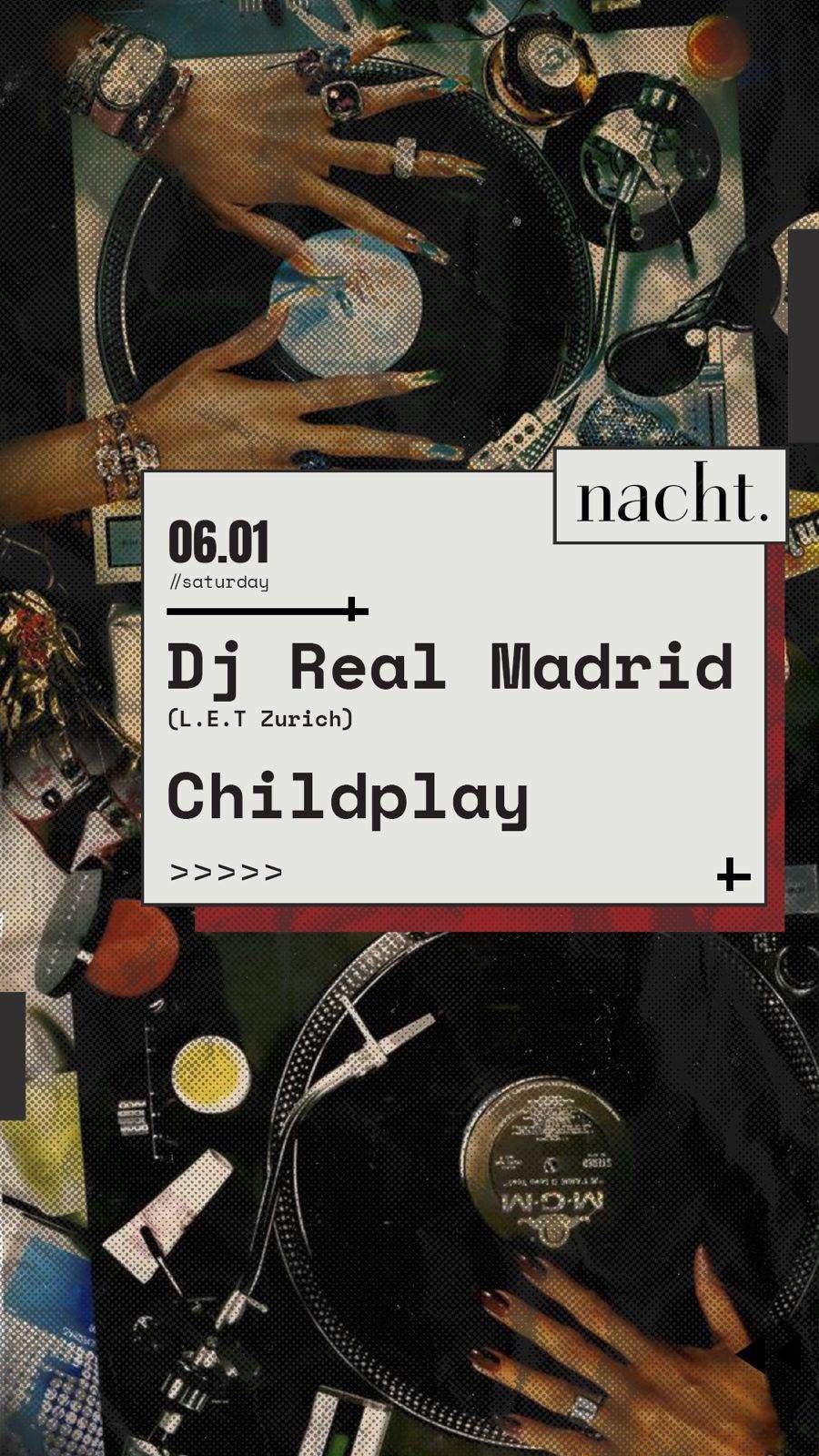 DJ Real Madrid (L.E.T. Zürich) - Childplay - Página frontal