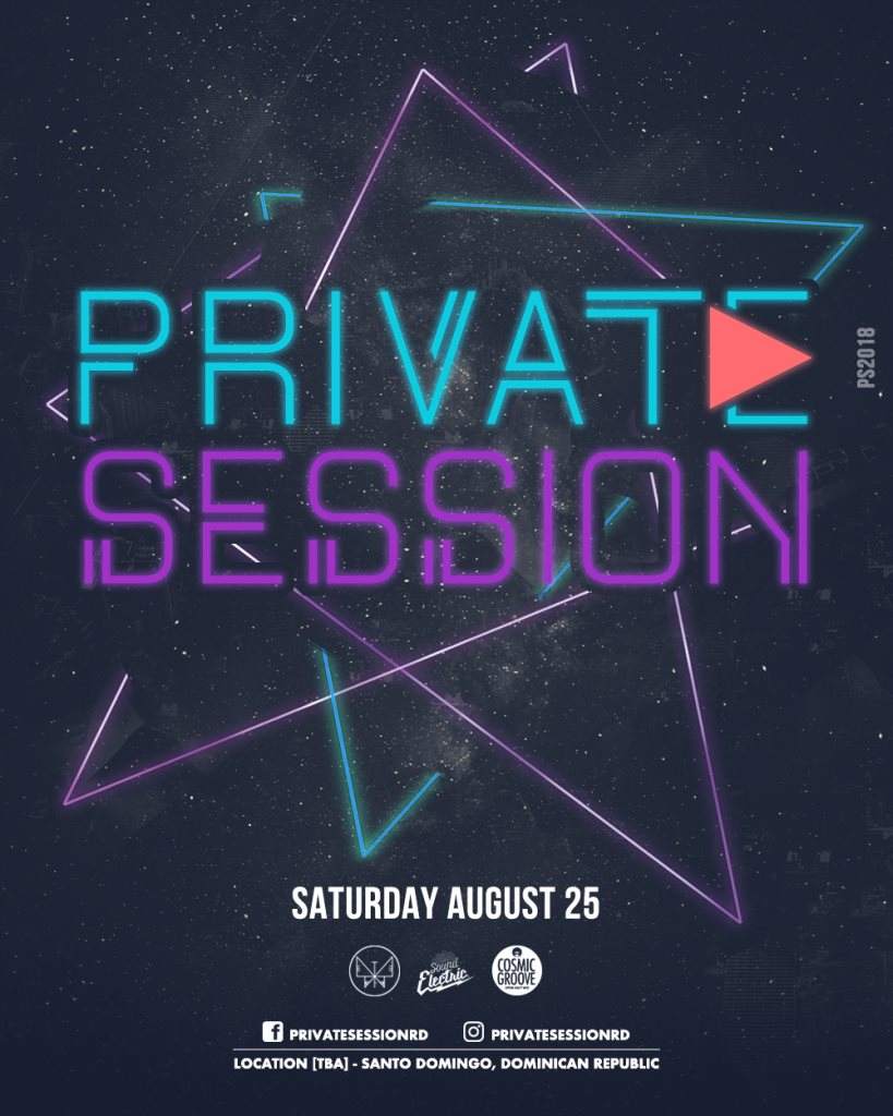 Private Session 2018 - Página frontal