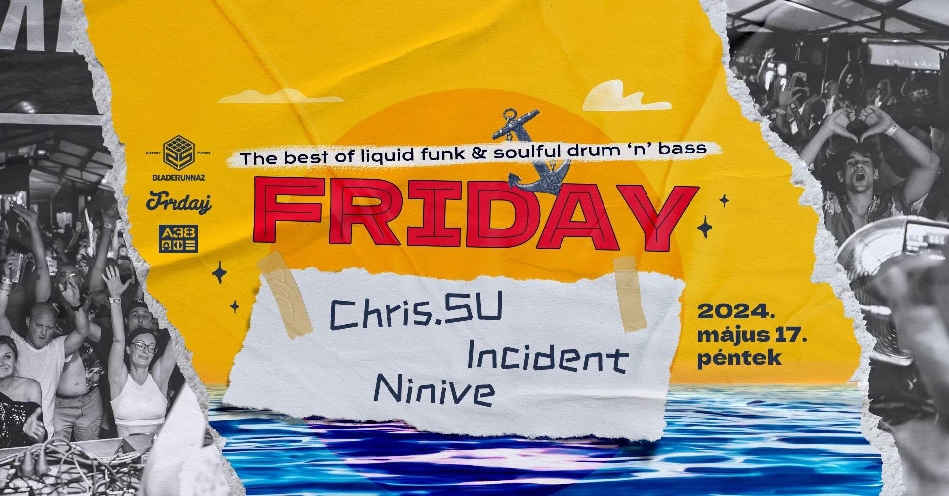 Friday: Chris.SU, Incident & Ninive - フライヤー表