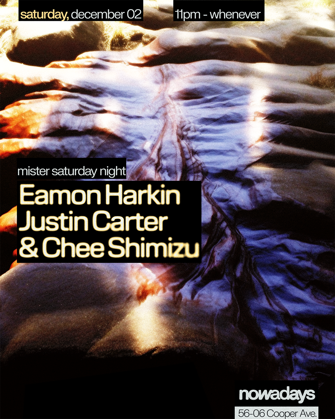 Mister Saturday Night: Eamon Harkin and Justin Carter with Special Chee Shimizu Opening Set - Página frontal