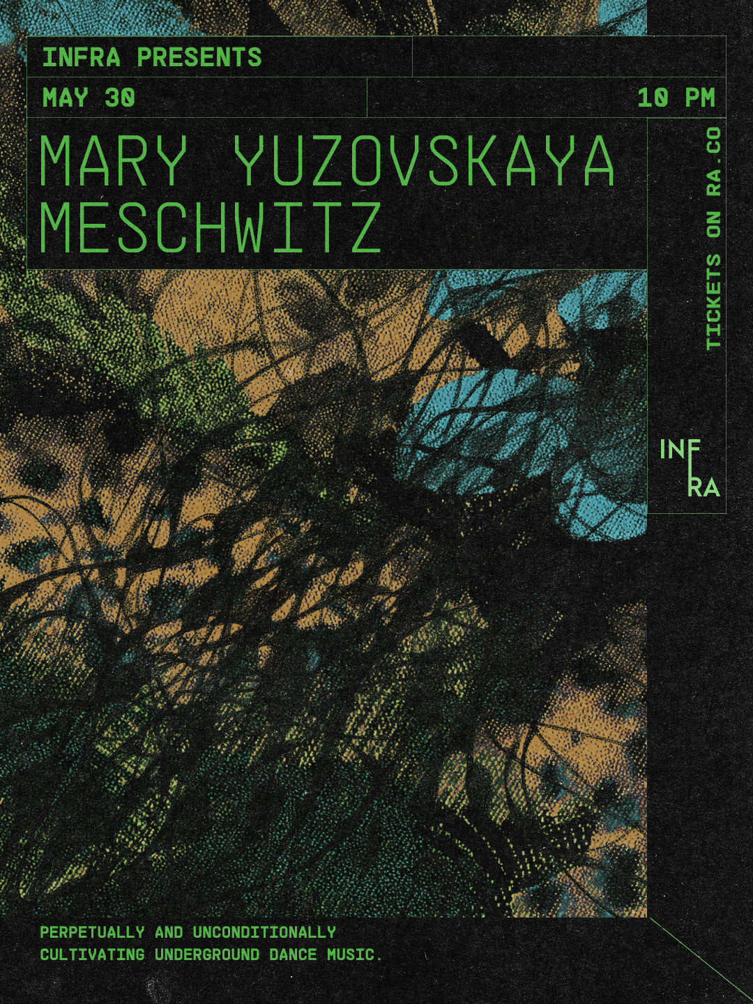 Infra presents: Mary Yuzovskaya & Meschwitz at The Lower Level, Boston