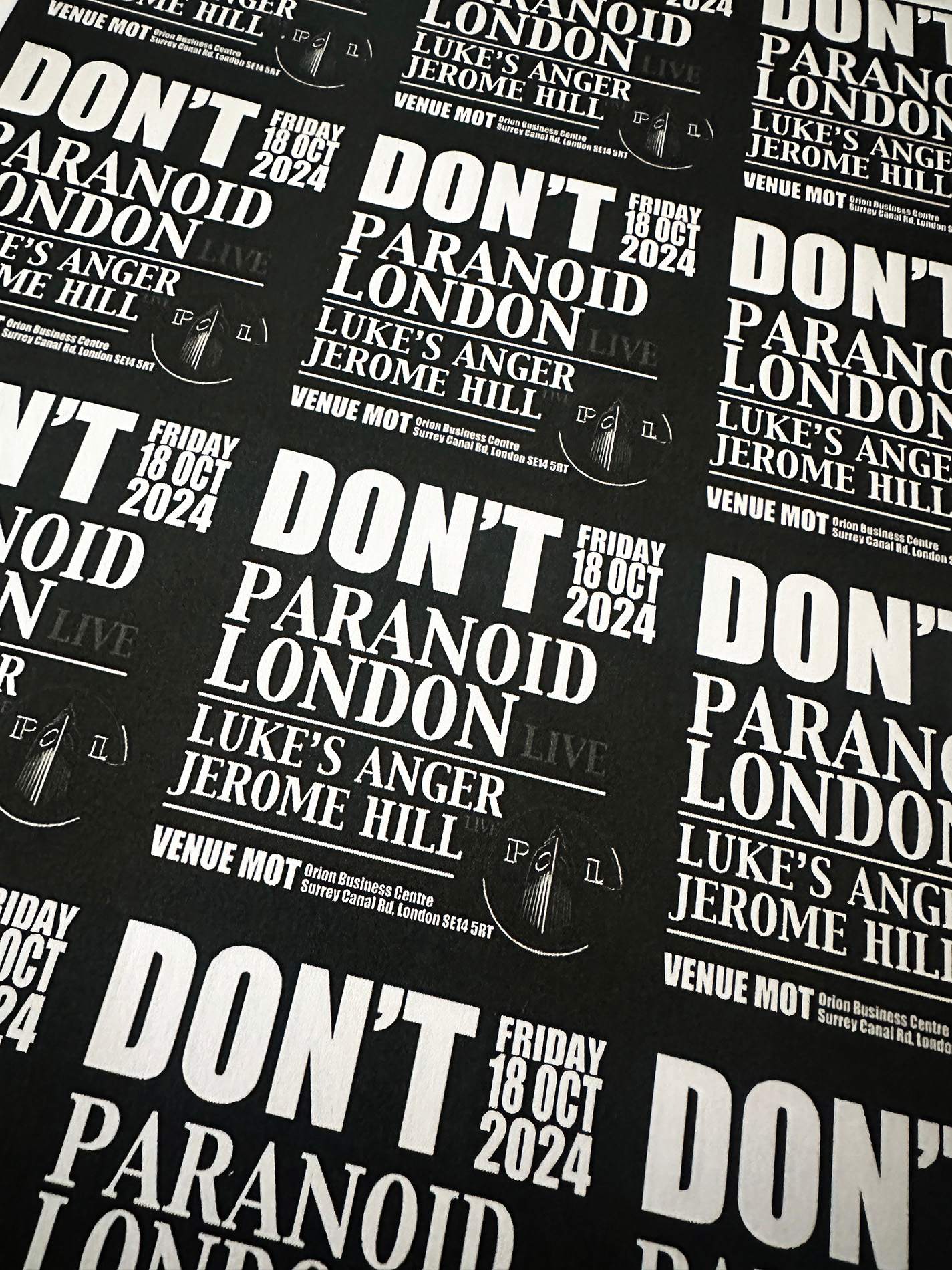 Don't (The Real Techno) - Flyer front