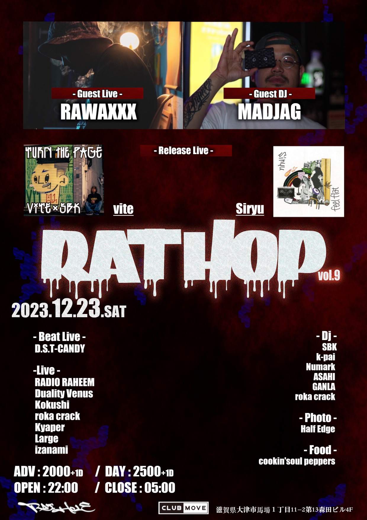 Rat Hop Vol.9 at Club Move, Kansai