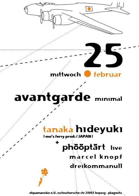 Avantgarde Minimal - フライヤー表
