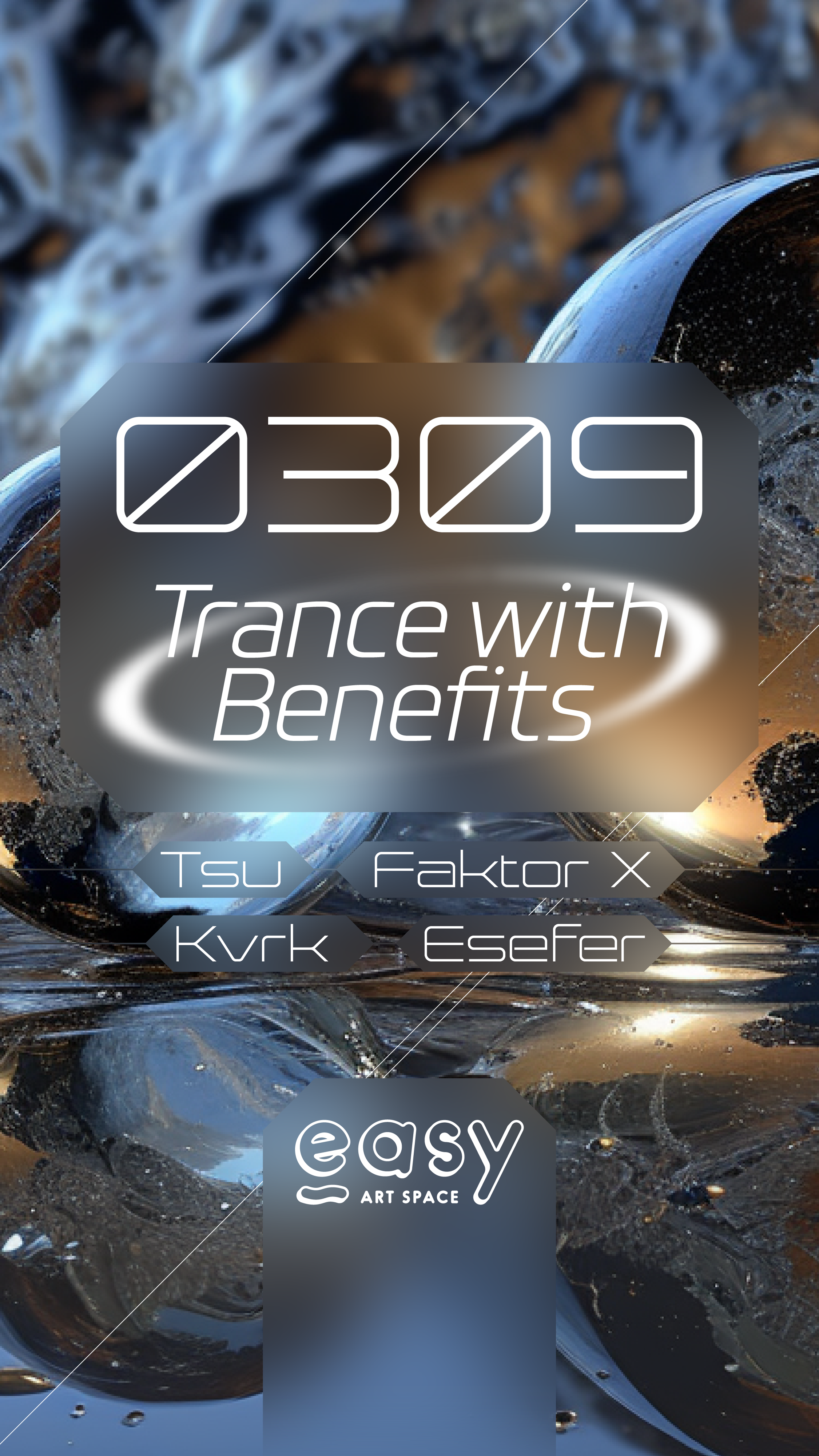 Trance with Benefits: Tsu, Faktor X,Kvrk, Esefer - Página frontal