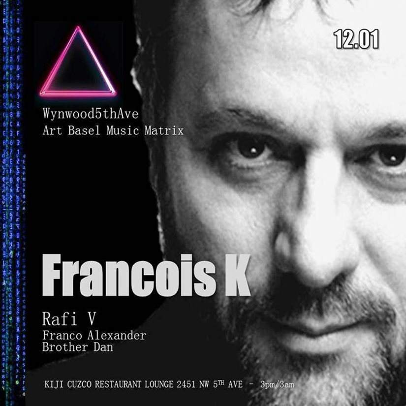 Art Base Music Matrix Feat. Francois K - Página frontal