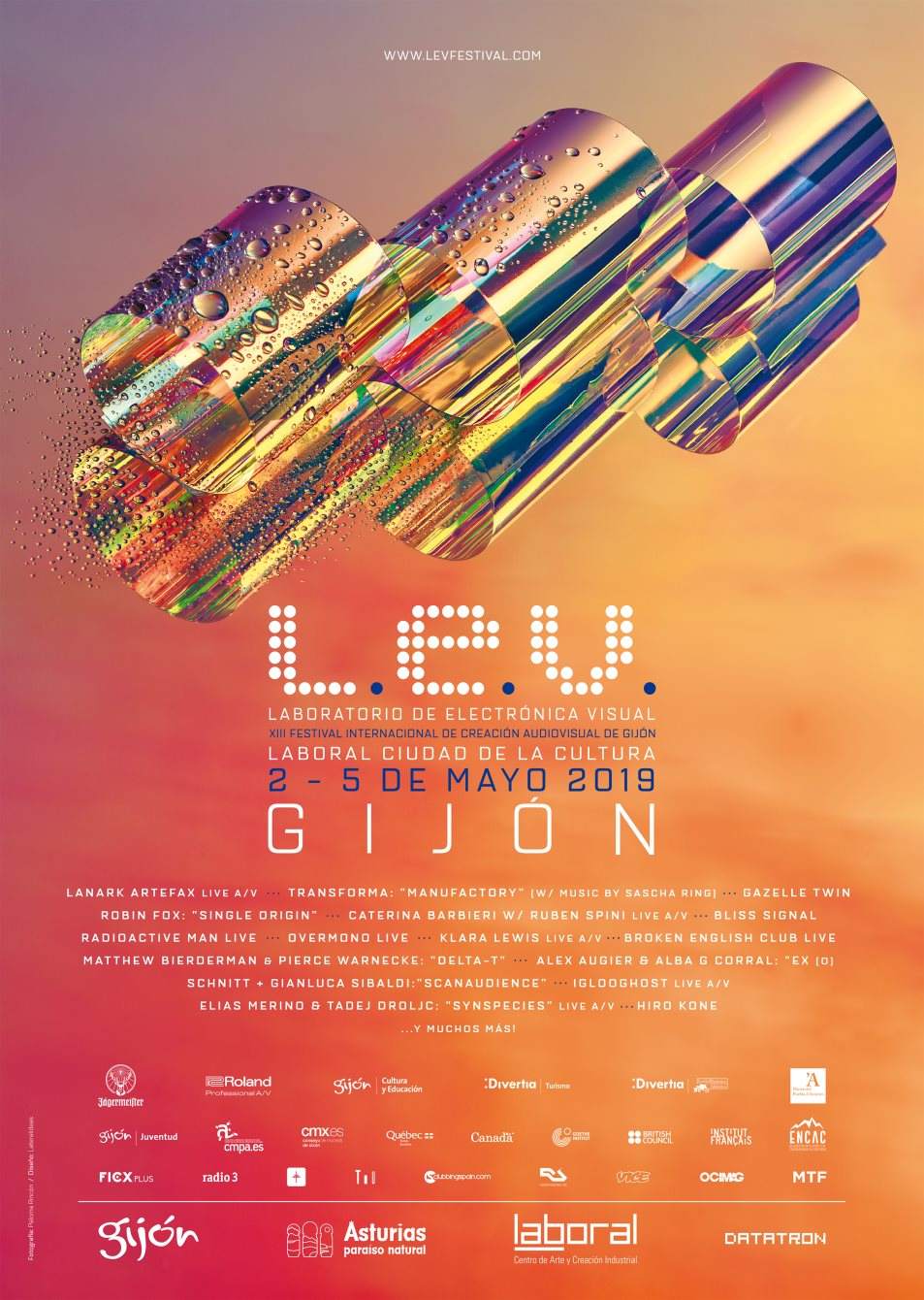 L.E.V. Gijón 2019 - Página frontal