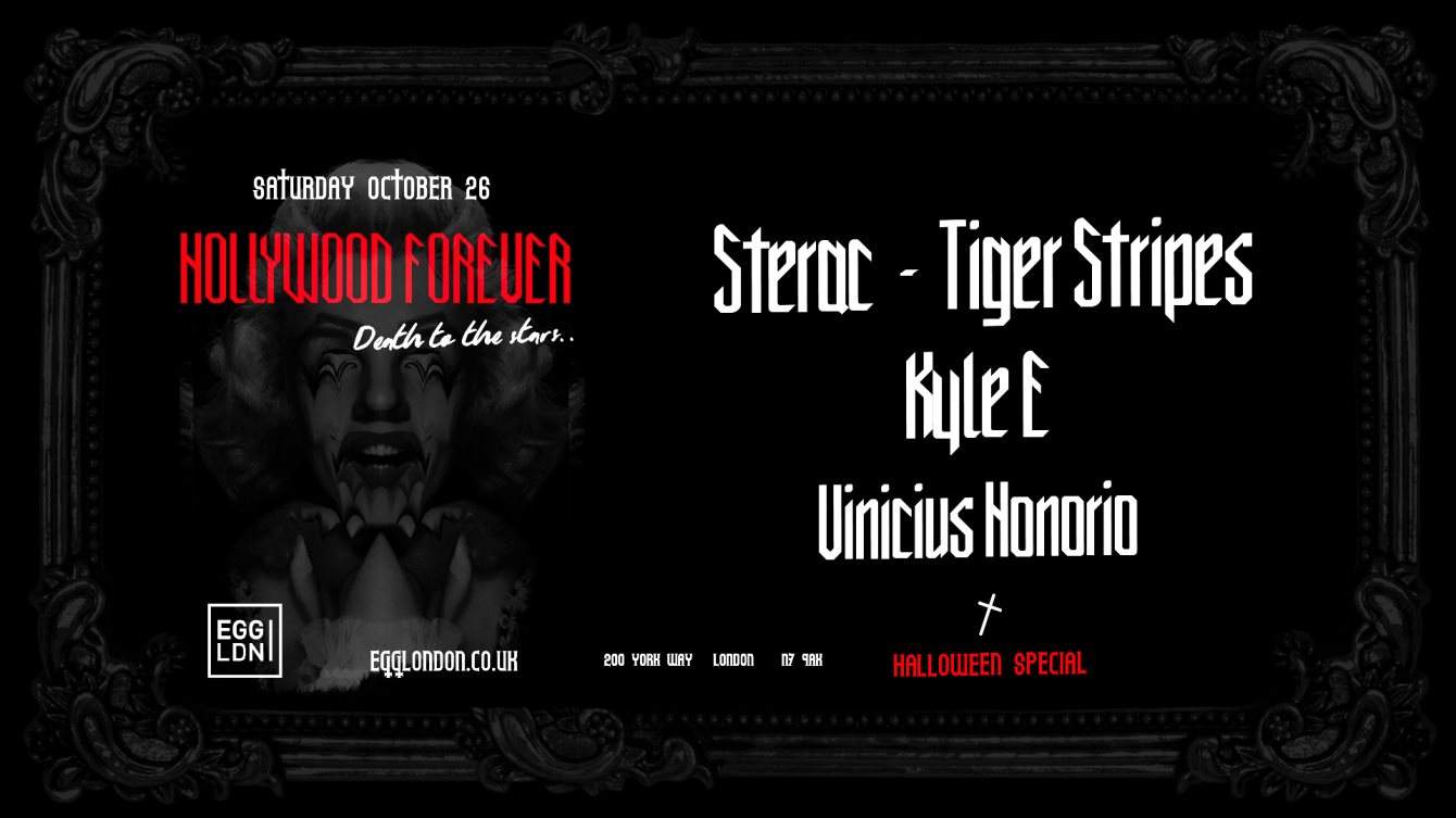 Hollywood Forever - Halloween Edition: STERAC/Tiger Stripes, Kyle E - Página frontal