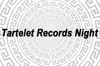 Tartelet Records Night - フライヤー表