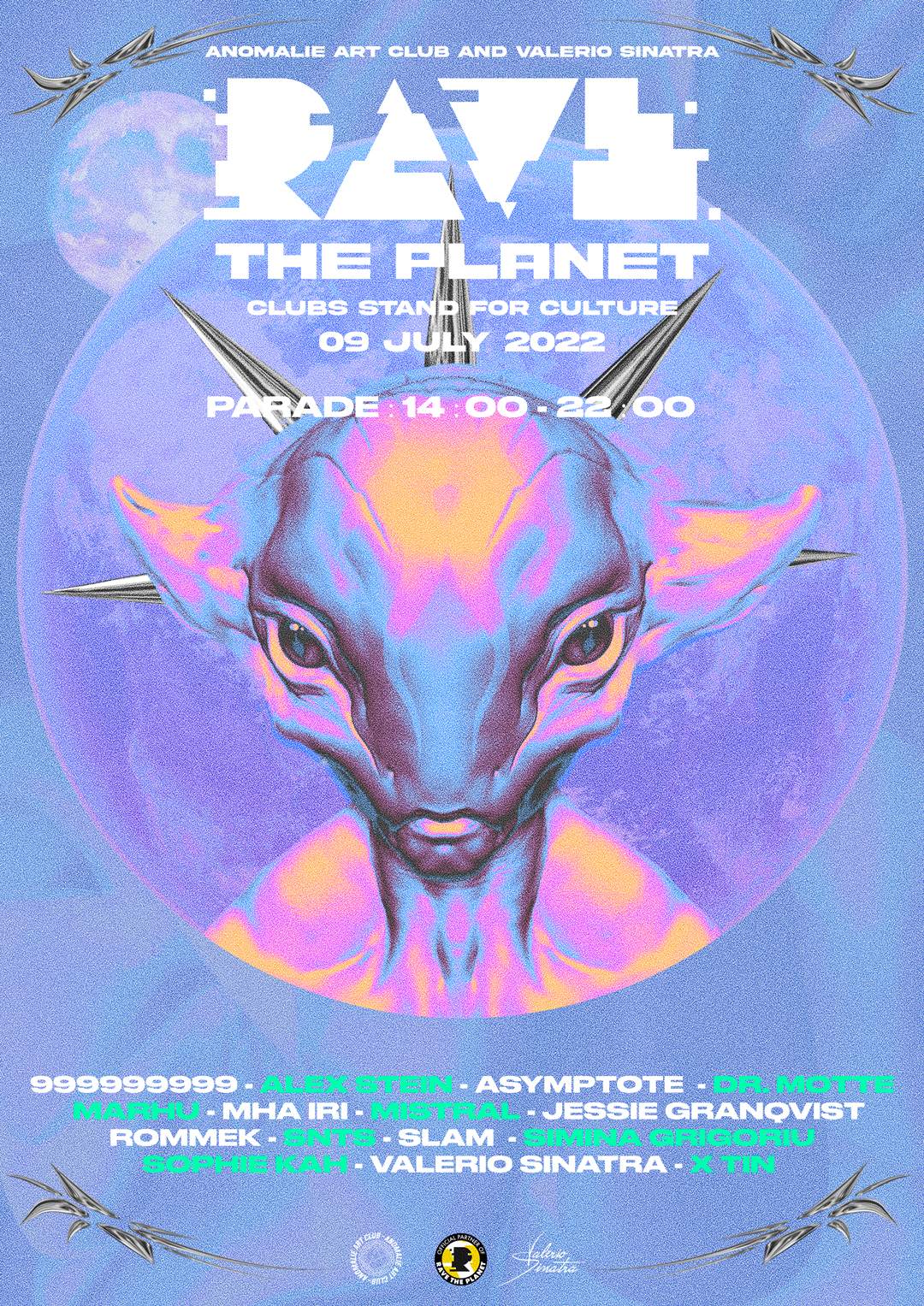 RAVE THE PLANET FLOAT & OFFICIAL AFTERPARTY  - Página frontal