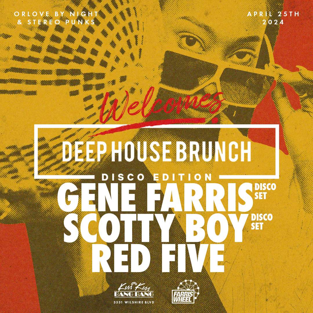 Deep House Brunch feat. Gene Farris [Nighttime Disco Edition] - Página frontal