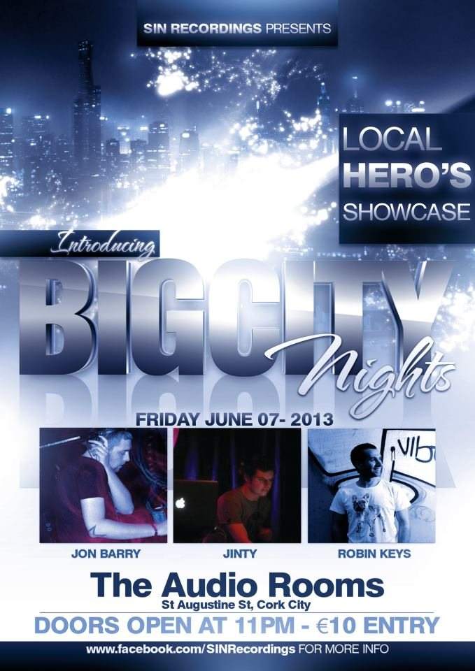 BIG City Nights presents - Local Hero's - Página frontal
