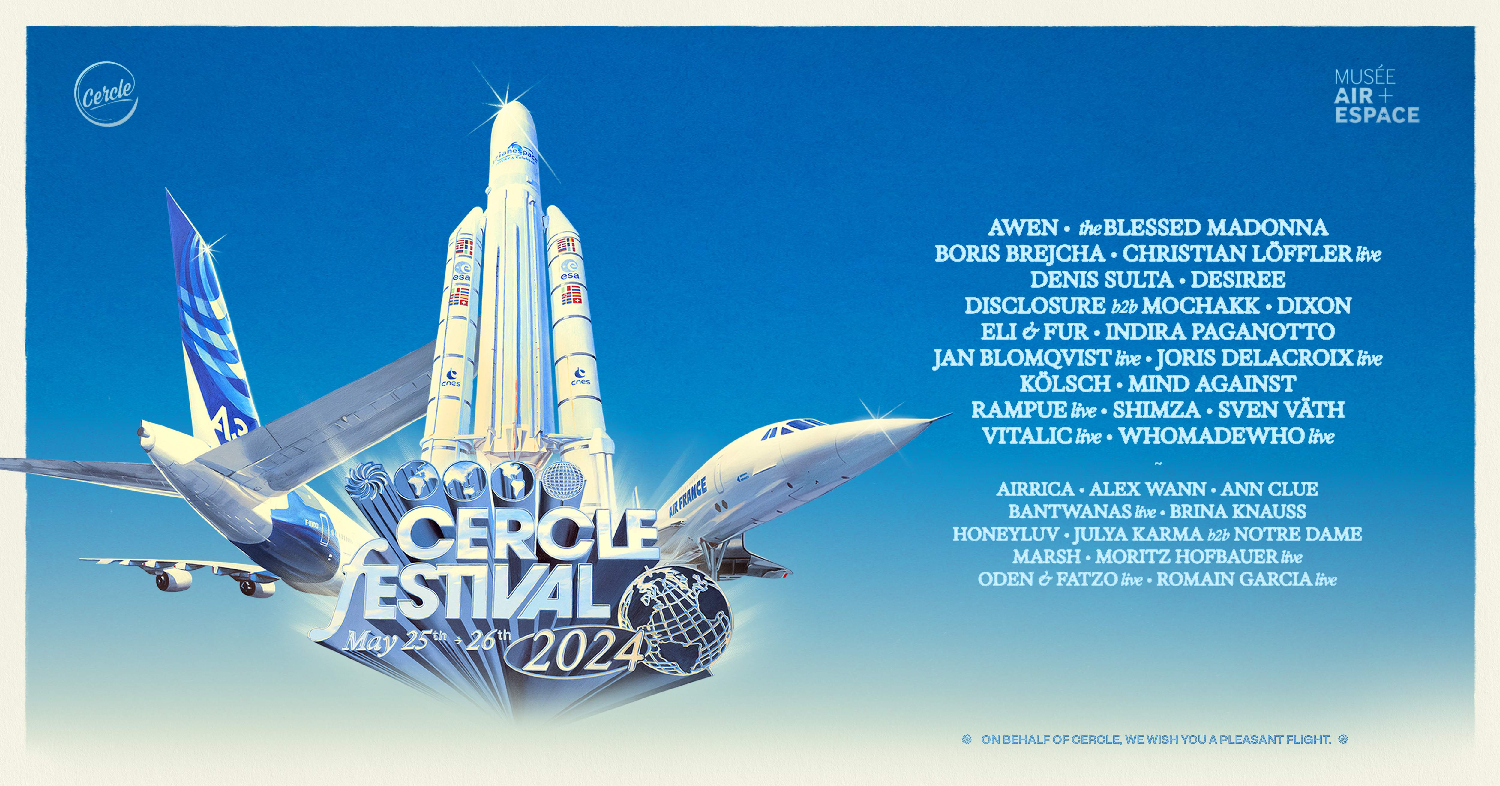 Cercle Festival 2024 - フライヤー表