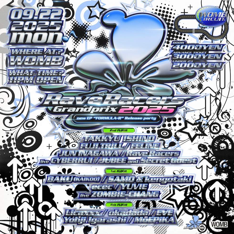 Rave Racers Grandprix 2025 -new EP 'FORMULA-R' release party- at