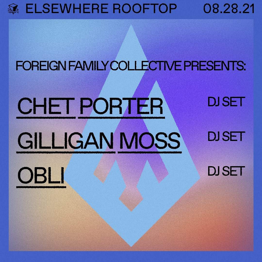 Foreign Family Collective presents: Gilligan Moss, & Obli, Sana Fujimura - Página trasera